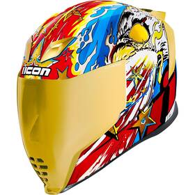 0101-13925 Icon Airflite Helmet Freedom Spitter - Gold Small