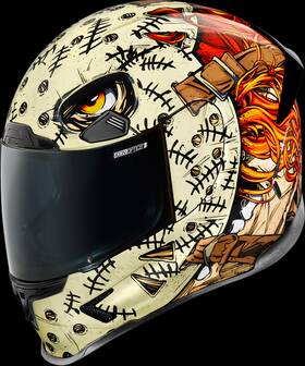 0101-15071 Icon Airframe Pro Helmet - Topshelf Red Xs