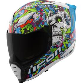 0101-18065 Icon Ultraflite Helmet - Doodle 3 Mips Blue Xl