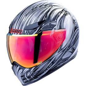 0101-18524 Icon Domain Helmet - Nouveau Silver Small