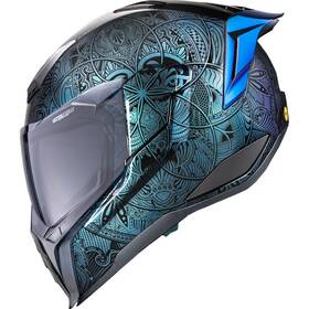 0101-18698 Icon Ultraflite Helmet - Opal Mandala Mips Blue Xl