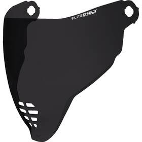 0130-1336 Icon Fliteshield Shield - Airflite Limo Black