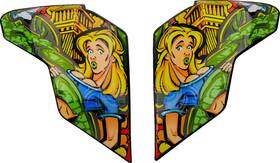 0133-1431 Icon Airflite Side Plates - Bugoid Blitz Blue