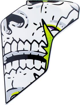 0133-1687 Icon Ultraflite Side Plates - Doodle Fits 3 Blue