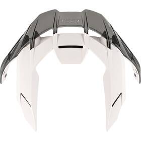 0133-1696 Icon Ultraflite Spoiler - Matte White/dark Smoke