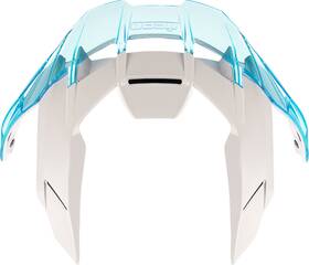 0133-1697 Icon Ultraflite Spoiler - Gloss White/dayglo Blue