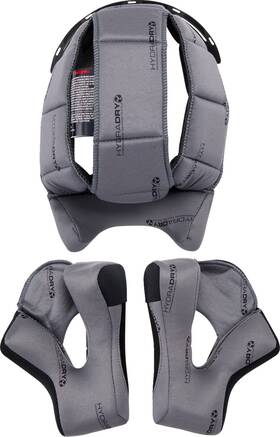0134-3636 Icon Airflite Comfort R1 Gray Liner Kit Size 2x-large