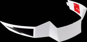 0133-1430 Icon 133-1430 Airflite Rear Spoiler - Redoodle White