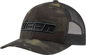 2501-3662 Icon Mc Punch Black Camo Hat