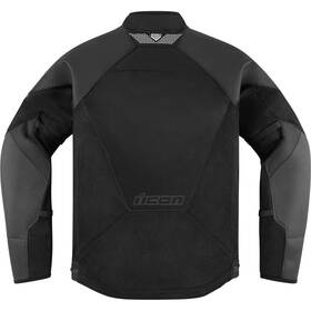 2810-3897 Icon Mesh Af Leather Jacket - Black Small