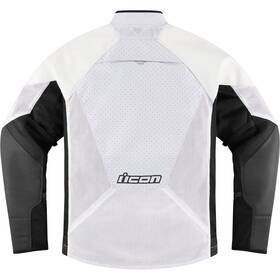 2810-3905 Icon Mesh Af Leather Jacket - White Xl