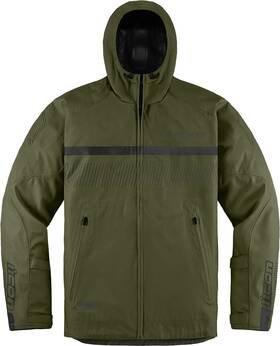 2820-5825 Icon Pdx3 Jacket 2xl Olive With Fits D3o Impact Protectors And Waterproof