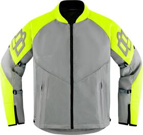 2820-5946 Icon Mesh Af Hi-vis Jacket With D3o Protectors - Large Model