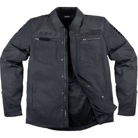 2820-6565 Icon Upstate Canvas National Jacket - Black 3xl