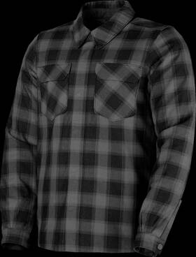 2820-7747 Icon Fallblock Flannel Jacket - Black Xl