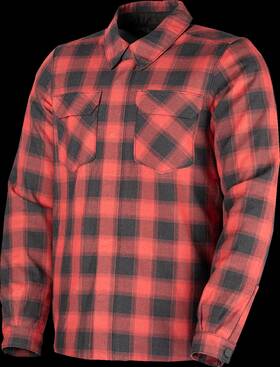 2820-7754 Icon Fallblock Flannel Jacket - Red 2xl