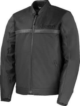 2820-7757 Icon Midhawk Black Jacket Size Medium
