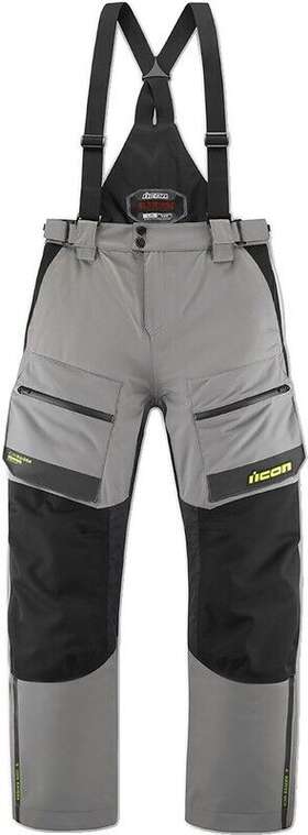 2821-1153 Icon Raiden Pants Gray/hi-viz Size Medium