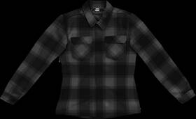 2822-1671 Icon Womens Fallblock Cx Flannel Jacket - Black Medium
