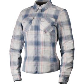 2822-1907 Icon Womens Fallblock Flannel Jacket - Gray Large
