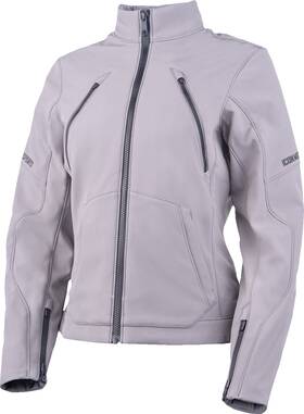 2822-1916 Icon Womens Merc3 Jacket - Gray Xs