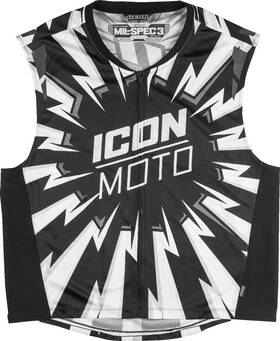 2830-0833 Icon Mil-spec 3 Vest - White 2xl/3xl