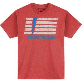 3030-23484 Icon Invasion Stripe T-shirt Small Red