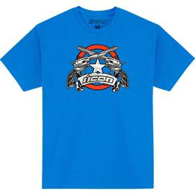 3030-23490 Icon Tejas Libre T-shirts Sm Blue