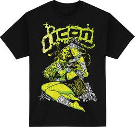 3030-25575 Icon Aztec Nine T-shirt - Black Xl