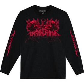 303024624 Icon Misanthrope Long-sleeve T-shirt Black Large Crewneck