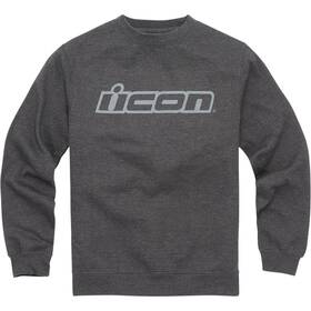 3050-5837 Icon Slant Crewneck Sweatshirt - Gray Medium