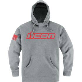 3050-6530 Icon Clasicon Hoody Grey Heather X-large Gray