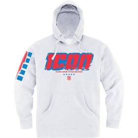 3050-6943 Icon Intercept 84 Hoodie - White 3xl