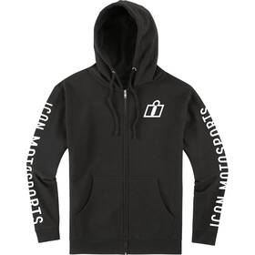 3050-7460 Icon Clasicon Zip Hoodie - Black Medium