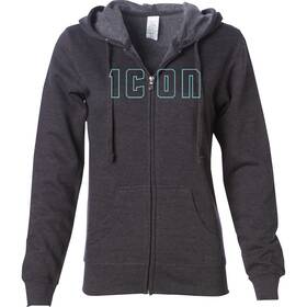 3051-1212 Icon Womens Kat Stevens Hoodie - Charcoal Large