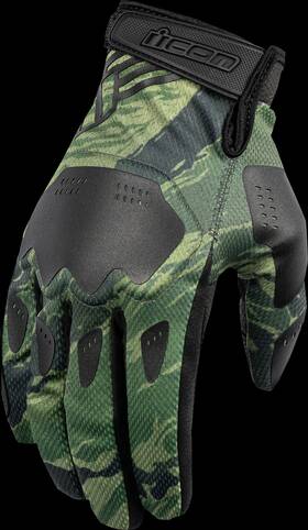 3301-4625 Icon Hooligan Tigers Blood Gloves - Green Large