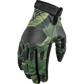 3301-4627 Icon Hooligan Tigers Blood Gloves - Green 2xl