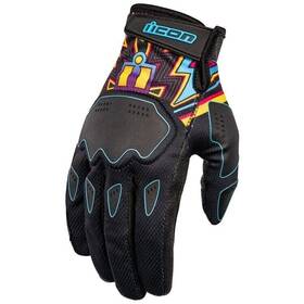 3301-4645 Icon Hooligan Lucky Lid Gloves Black 2xl