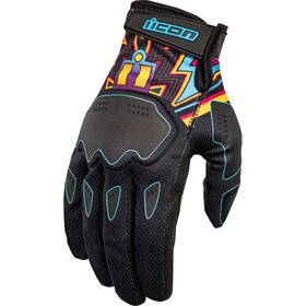 3301-4646 Icon Hooligan Lucky Lid Gloves - Black 3xl