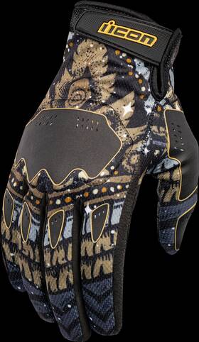 3301-4647 Icon Hooligan Daytripper Gloves - Black Small Part