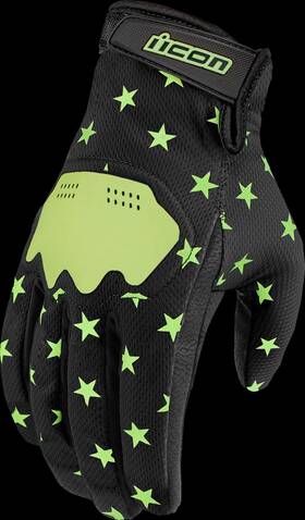 3301-4696 Icon Hooligan Old Glory Gloves - Glow 2xl