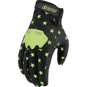 3301-4697 Icon Hooligan Old Glory Gloves Glow Xxx-large Black