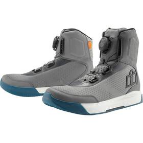 3403-1270 Icon Overlord Boots - Gray Size 8.5