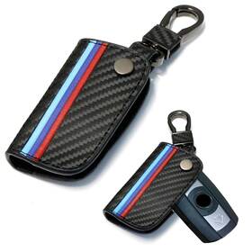 Aa3224 Ijdmtoy Iconic 3-color Stripe Black Direct Fit For The Oem Car Key