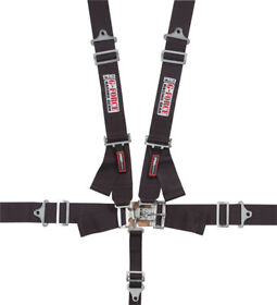 6000bk Indivd. Shoulder Harness Pull-down Blk Pro Series