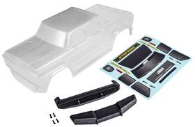 44848 Jegs Hooligan Clear Body Shell With Decals