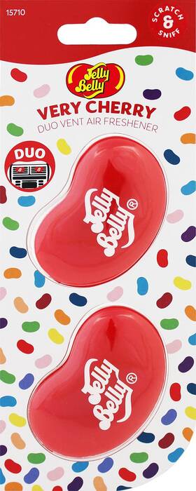 15710a Jelly Belly 3d Gel Mini Vent Air Freshener 2 Count Pack Of 1 Red