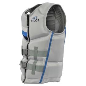 Jp21234silverxs Jet Pilot Armada Pfd Life Vest - Grey Xs