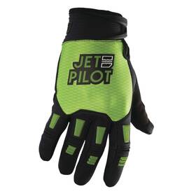 Jp22300blklimxl Jet Pilot Hold Fast Full Gloves - Black/lime Xl