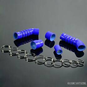 J-01shc1073zbl Jijiamotor13 15pcs Silicone Radiator Hose Blue Fit For Audi Tt 2.0 Tfsi